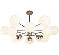 Потолочная люстра на штанге Escada 2110/12P Nickel_ESC