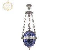 Подвесной светильник Bohemia Art Classic 34.1000P.20.Ni.Clear-Blue.H-1J.FA3S_BI