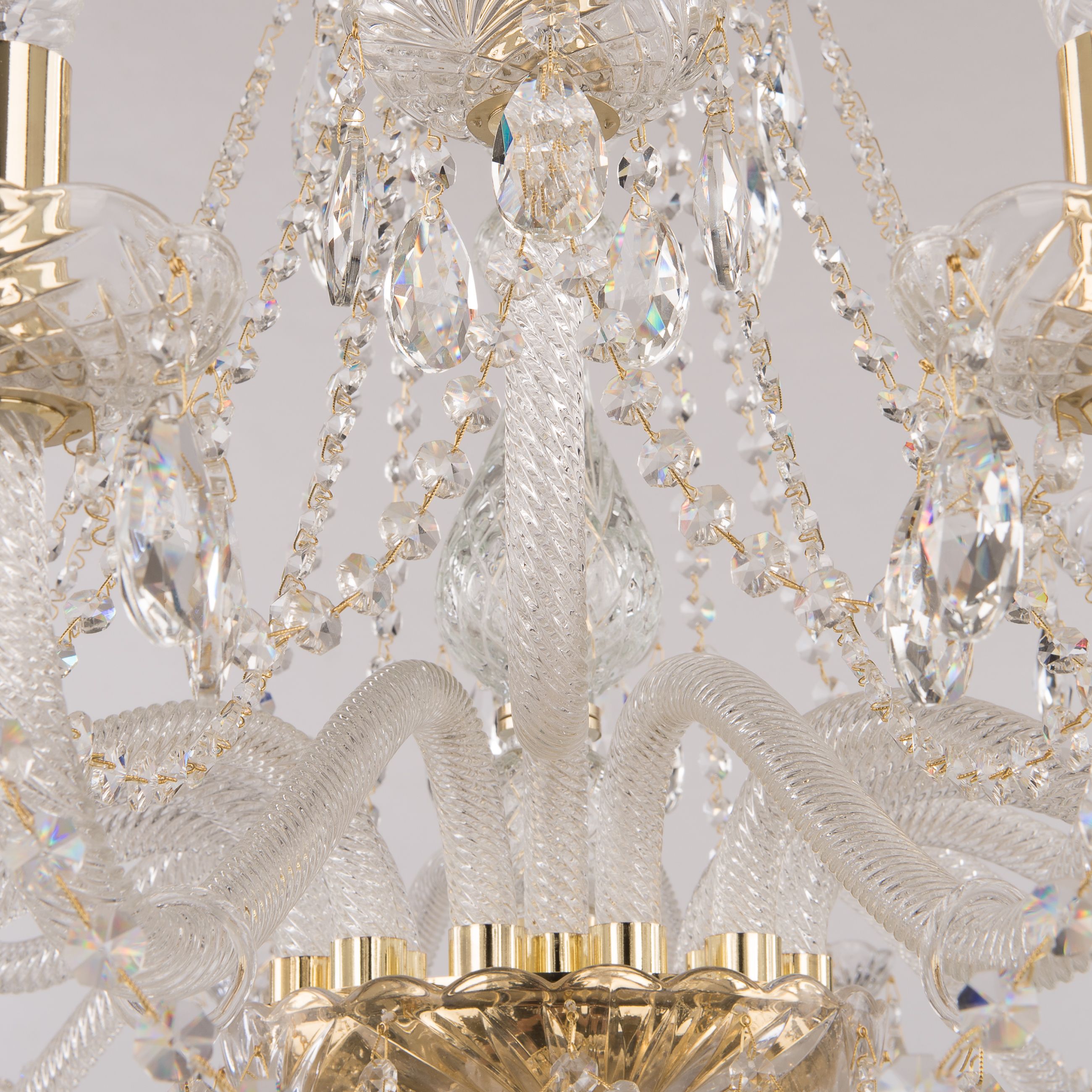 Хрустальная люстра Bohemia Ivele Crystal 107/12+6/360 G_BI