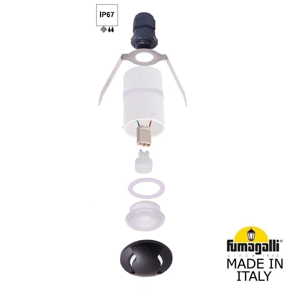 Уличный грунтовый светильник TERESA 2L2.000.000.AXZ1L