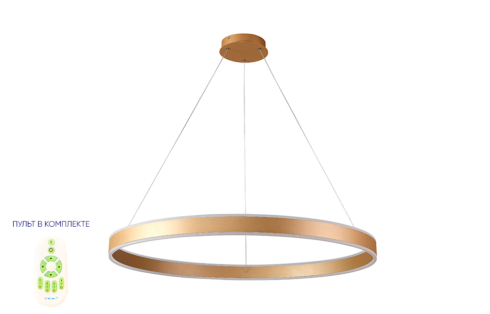 Подвесной светильник Crystallux MUCHOS SP88W LED GOLD_CR