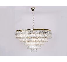 Подвесная люстра NewPort 10129+17/C gold_NP