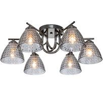 Потолочная люстра 659/6PL E27*60W Escada 659/6PL Black_ESC