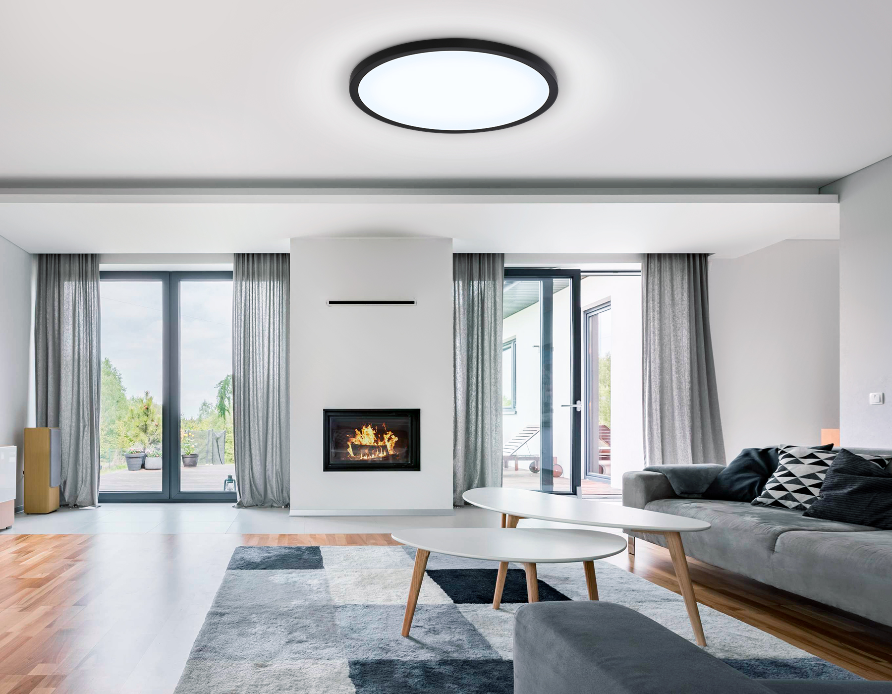 Потолочный светильник Ambrella Light ORBITAL Air Slim FZ1961_AMB