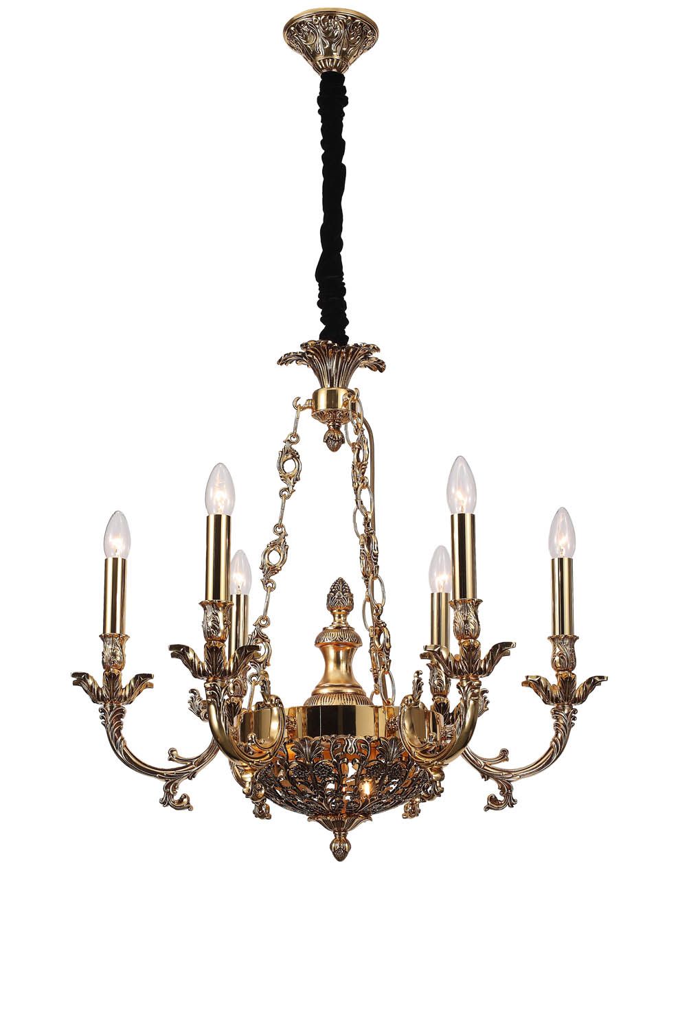

Подвесная люстра Lucia Tucci FIRENZE FIRENZE 1781.6.2 antique gold, FIRENZE 1781.6.2 antique gold