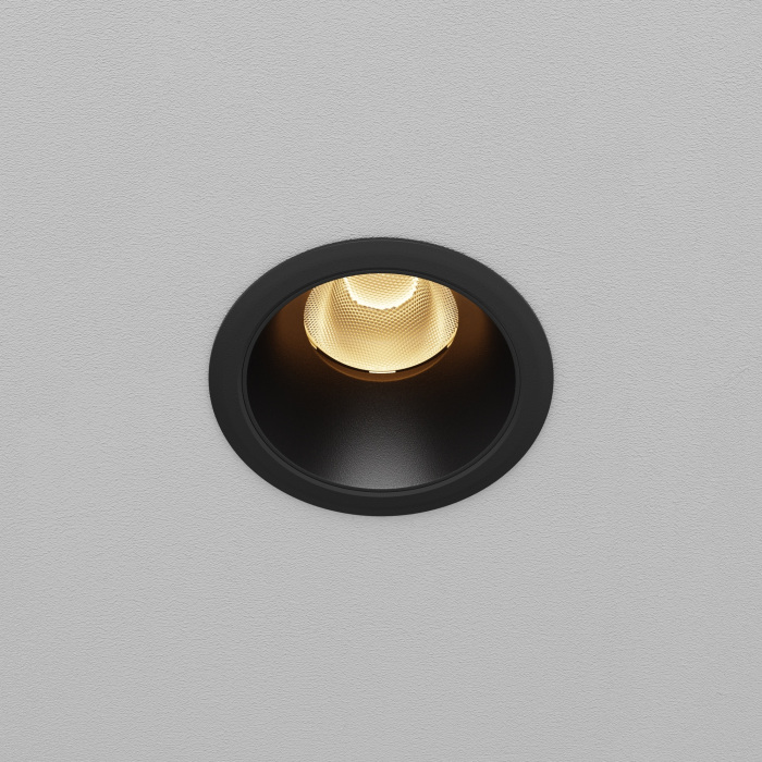 Встраиваемый светильник светодиодный Maytoni DL123-10W-2.7K-B_MY