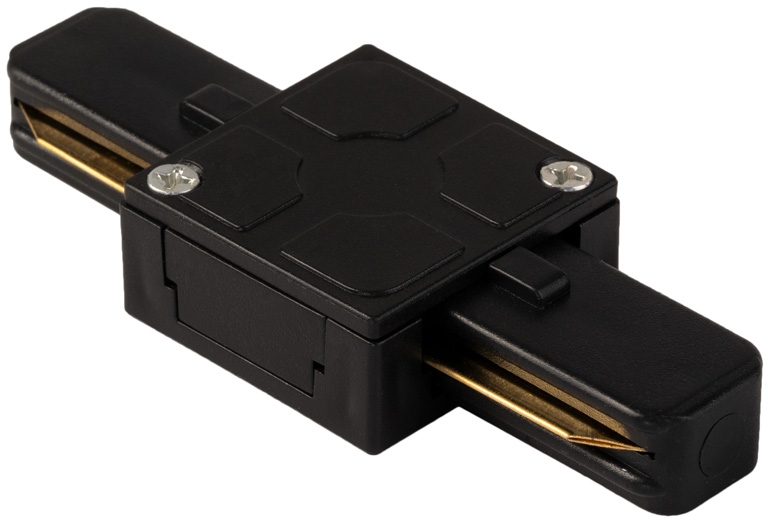 Соединитель &laquo;I&raquo; для однофазного шинопровода 220V для монтажа на поверхность Imex TR-I BK_IM