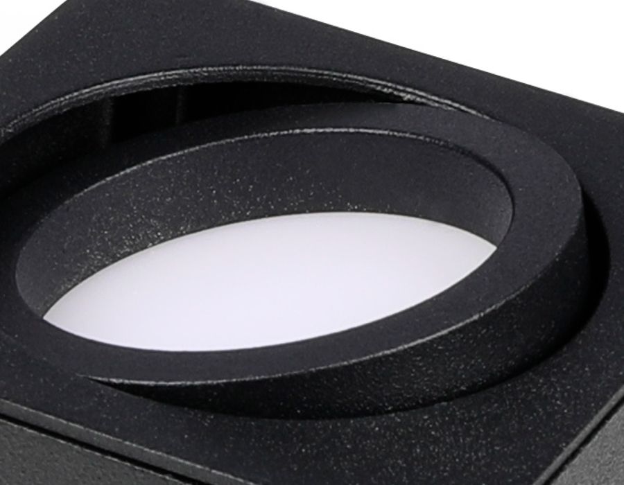 Корпус светильника встраиваемый поворотный для насадок DIY SPOT C7658_AMB