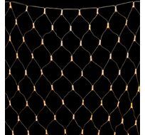 Светодиодная Сеть с Колпачком 2 x 3 м Тепло-Белая 220В, 384 LED, Провод Прозрачный ПВХ, IP65 LTC NTL384CAP-10-2WW NTL384CAP-10-2WW