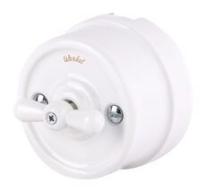 Переключатель одноклавишный Ретро WL18-01-03 a051317_WR