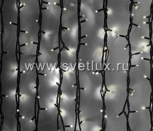 Светодиодная нить LEGOLED 100 led, 10м, теплый белый (мерцание) LL100BLW-1-2WW