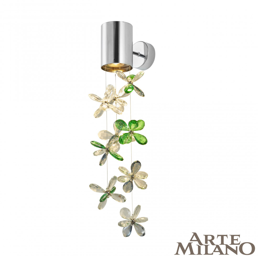 Настенный светильник Arte Milano 1952B.D90.H600.LED Ni