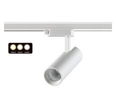 Однофазный трековый светодиодный светильник Novotech с переключ. цв.температуры NAIL 358738