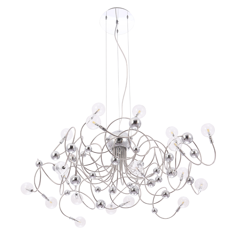 Подвесная люстра Crystallux MEDUSA MEDUSA SP20 CHROME_CR