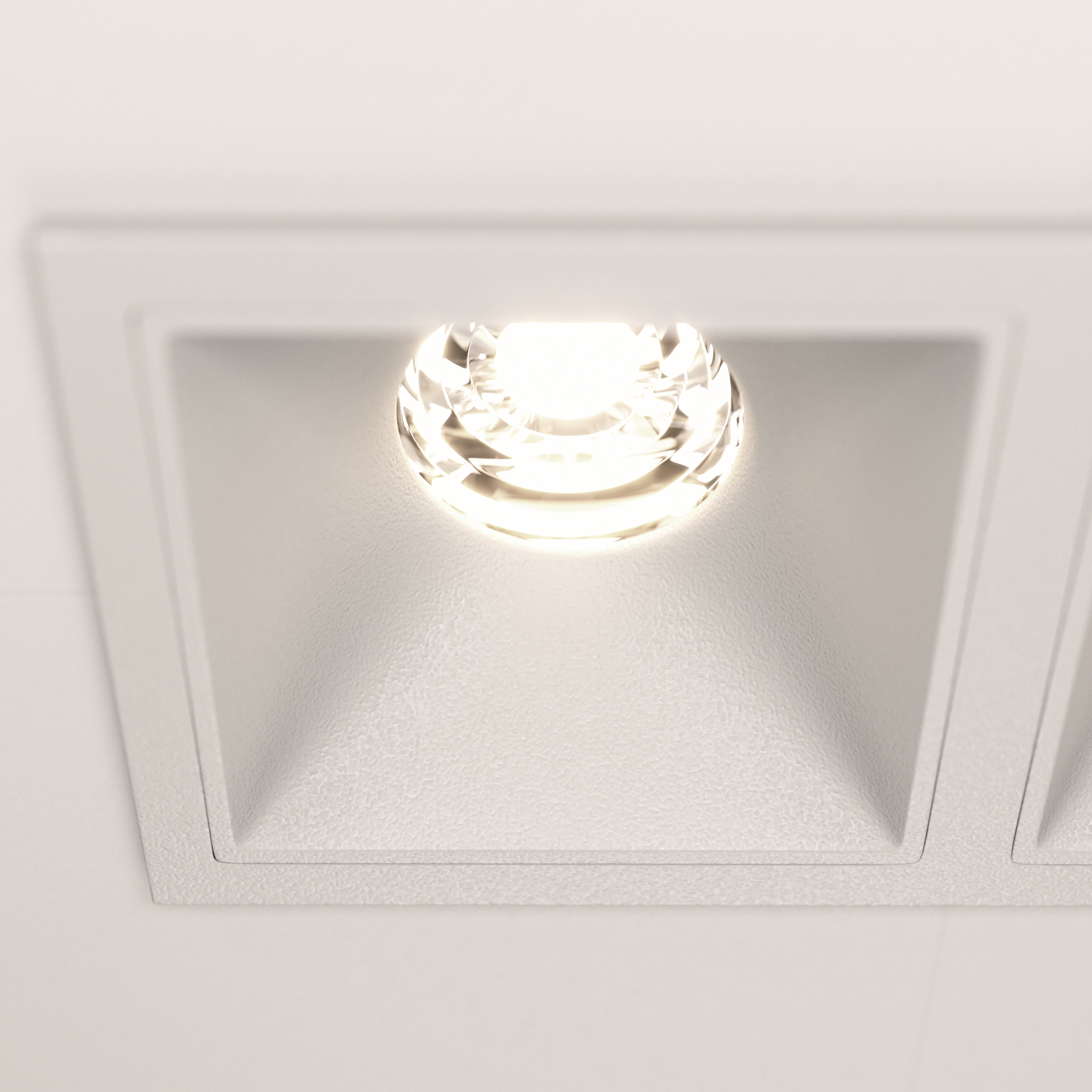 Встраиваемый светильник Maytoni Technical Alfa LED DL043-02-10W4K-SQ-W_MY
