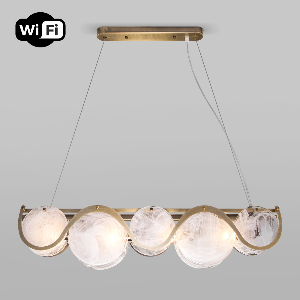 Подвесная люстра для гостиной с сенсорным управлением WiFi с управлением смартфоном 354/4 Bogate's 354/4 Smart (322/4)_EU