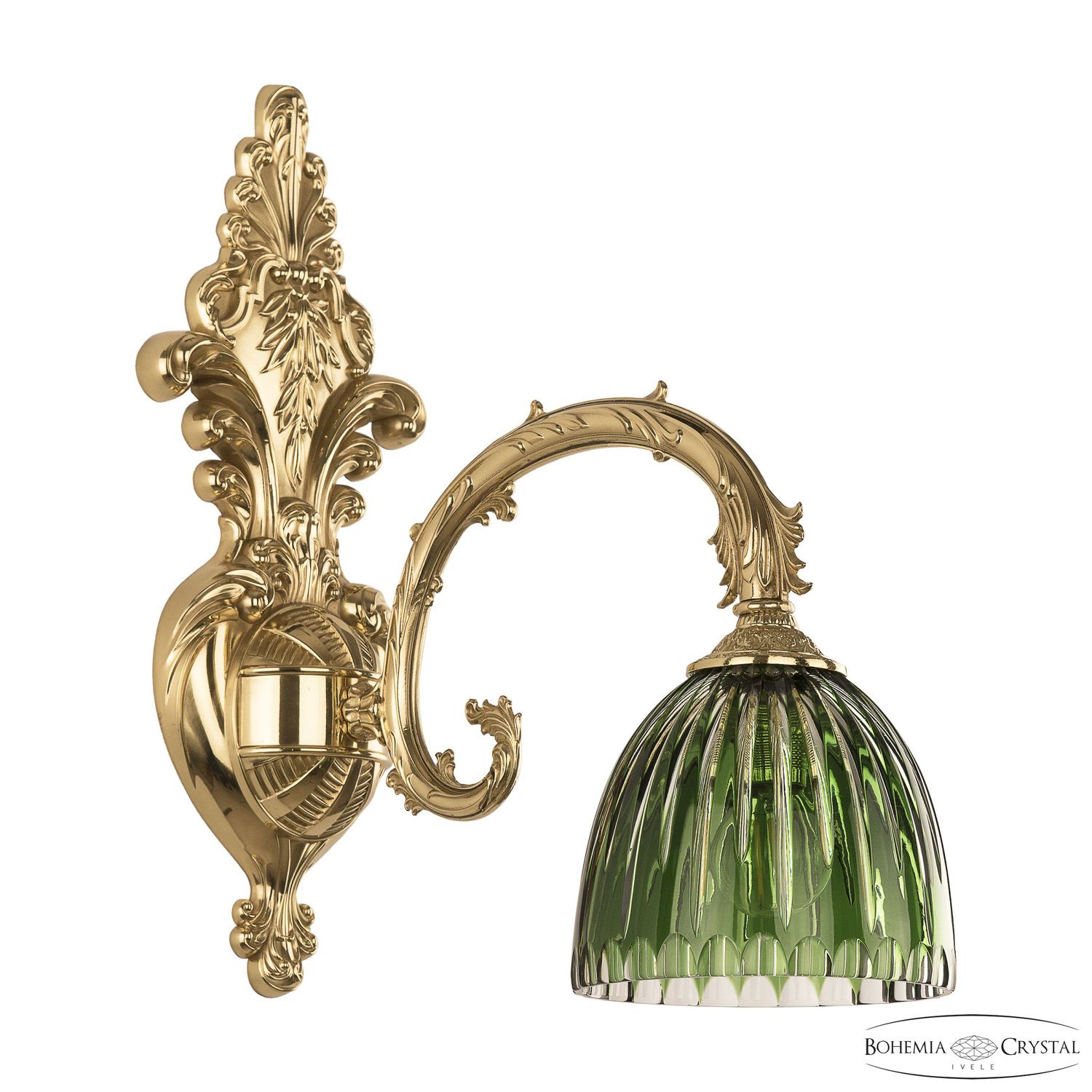 

Бра Bohemia Ivele 7109B15/1/210 G P1 D Clear-Green/H-1K, 7109B15/1/210 G P1 D Clear-Green/H-1K