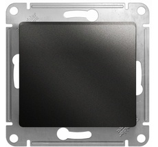 Переключатель встраиваемый перекрестный одноклавишный (антрацит) Systeme Electric GSL000771