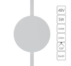 Трековый светильник Arte Lamp RAPID A1163PL-1WH