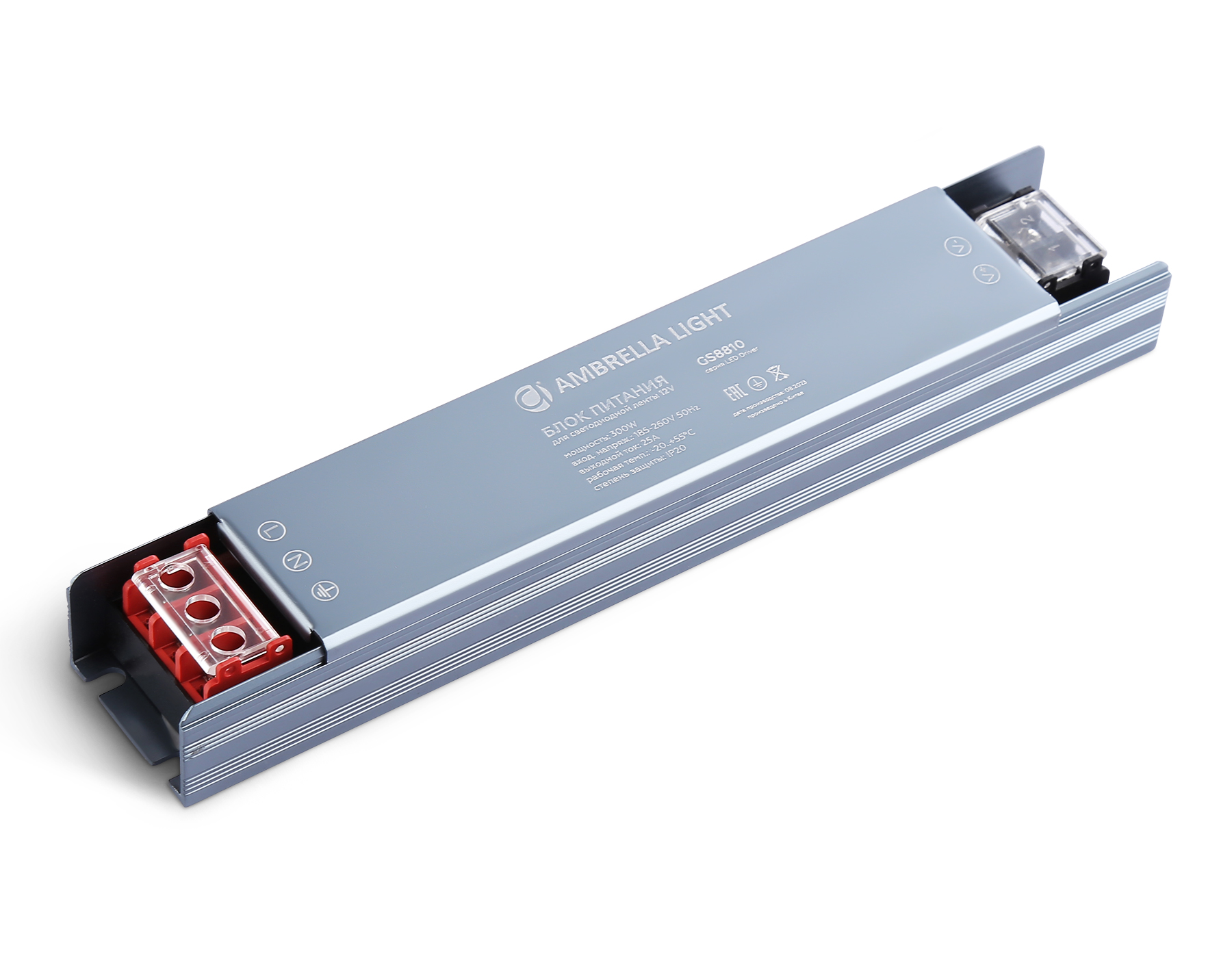 Блок питания для ленты 300вт 12v Ambrella Light LED Driver GS8810_AMB