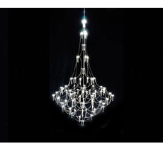 Подвесная люстра светодиодная диммируемая с пультом ДУ Kink Light 07888-100,02(21)_KL