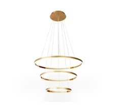 Подвесной светильник светодиодный диммируемый с пультом Kink Light 08223,36A(4000K)_KL