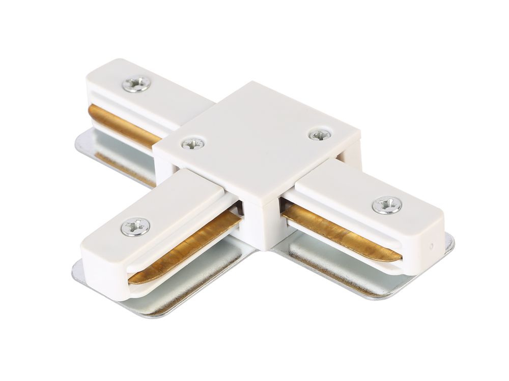 Соединитель T-образный (однофазный) Crystallux CLT 0.211 08 WH_CR