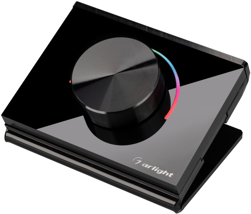 Панель Rotary SMART-P100-RGB Black (3V, 2.4G) ( Arlight 031957_ARL