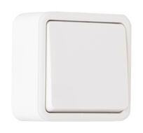 Выключатель одноклавишный проходной (на 2 направления) 10AX 250V Arte Milano 310.32-1.white