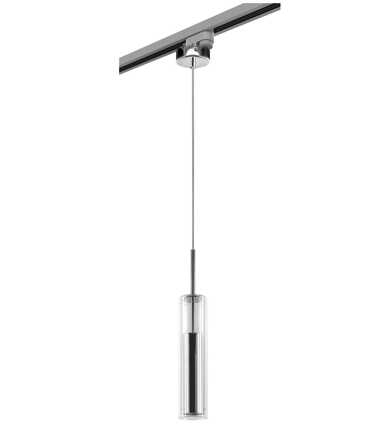 Подвесной трековый светильник LightStar однофазный Cilino L1T756014, L1T756014