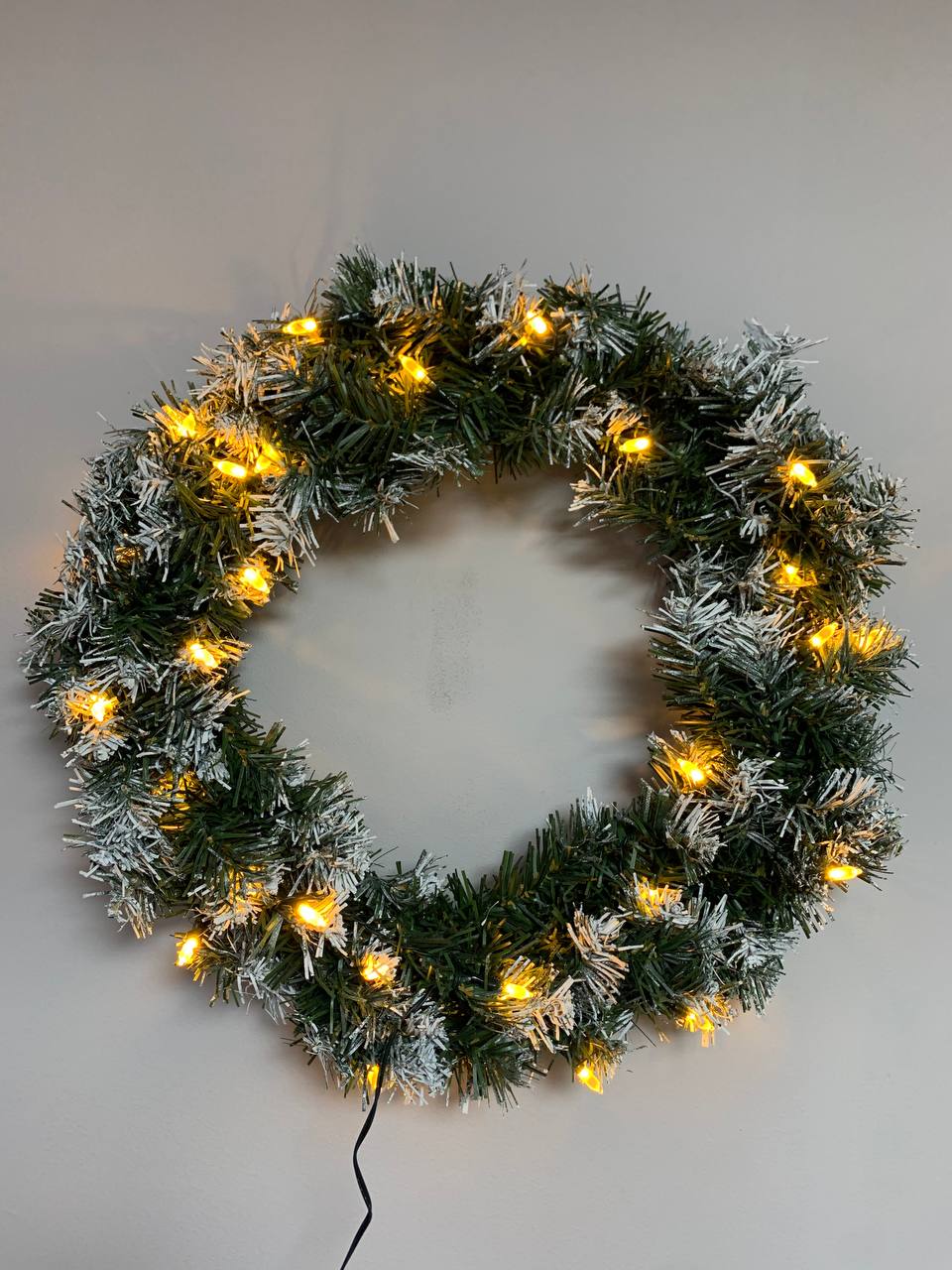 Светодиодный рождественский венок EDMONTON 410932