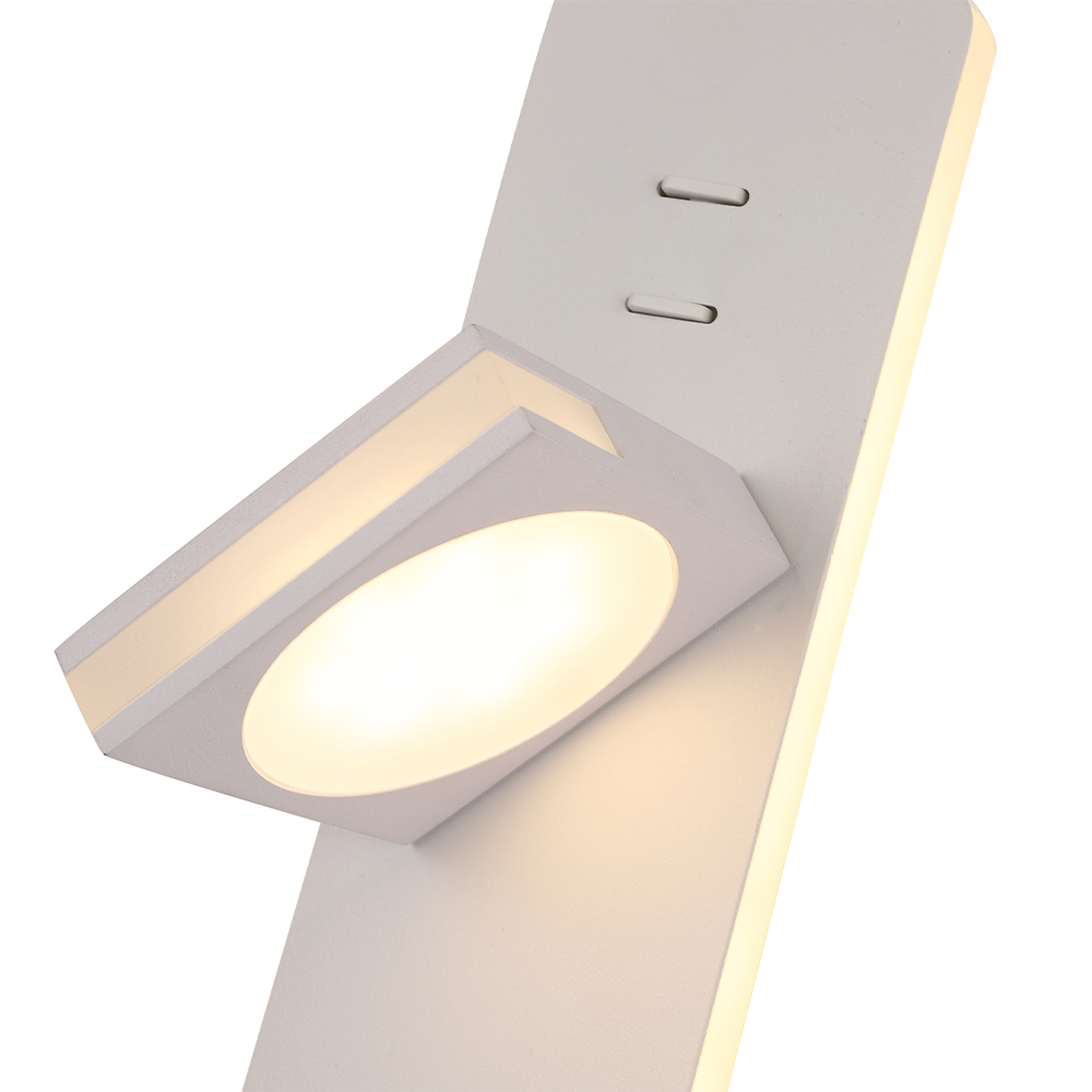 Настенный светильник Crystallux CLT 216W WH_CR