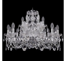Хрустальная люстра Bohemia Ivele 1402/12+6/240 Ni_BI