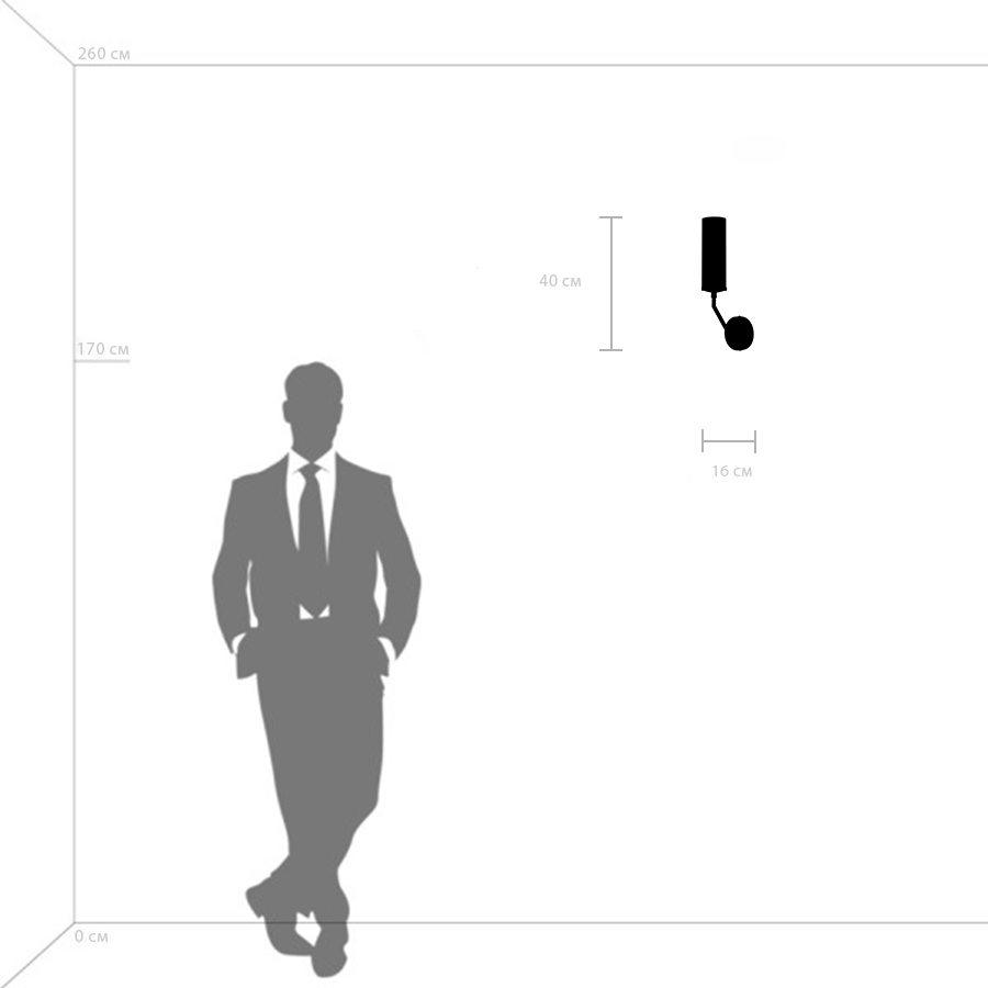 Бра LightStar Flume 723615_LS