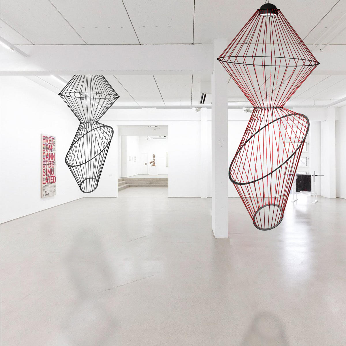 Подвесной светильник LOFT IT Beam 10292-B Red_LF