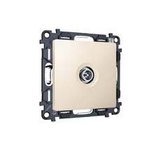 Комплект механизма TV розетки оконечной экранированной 5-1000MHz 3dB ALFA QUANT (AP3330, VM199) Ambrella Volt MA333005_AMB