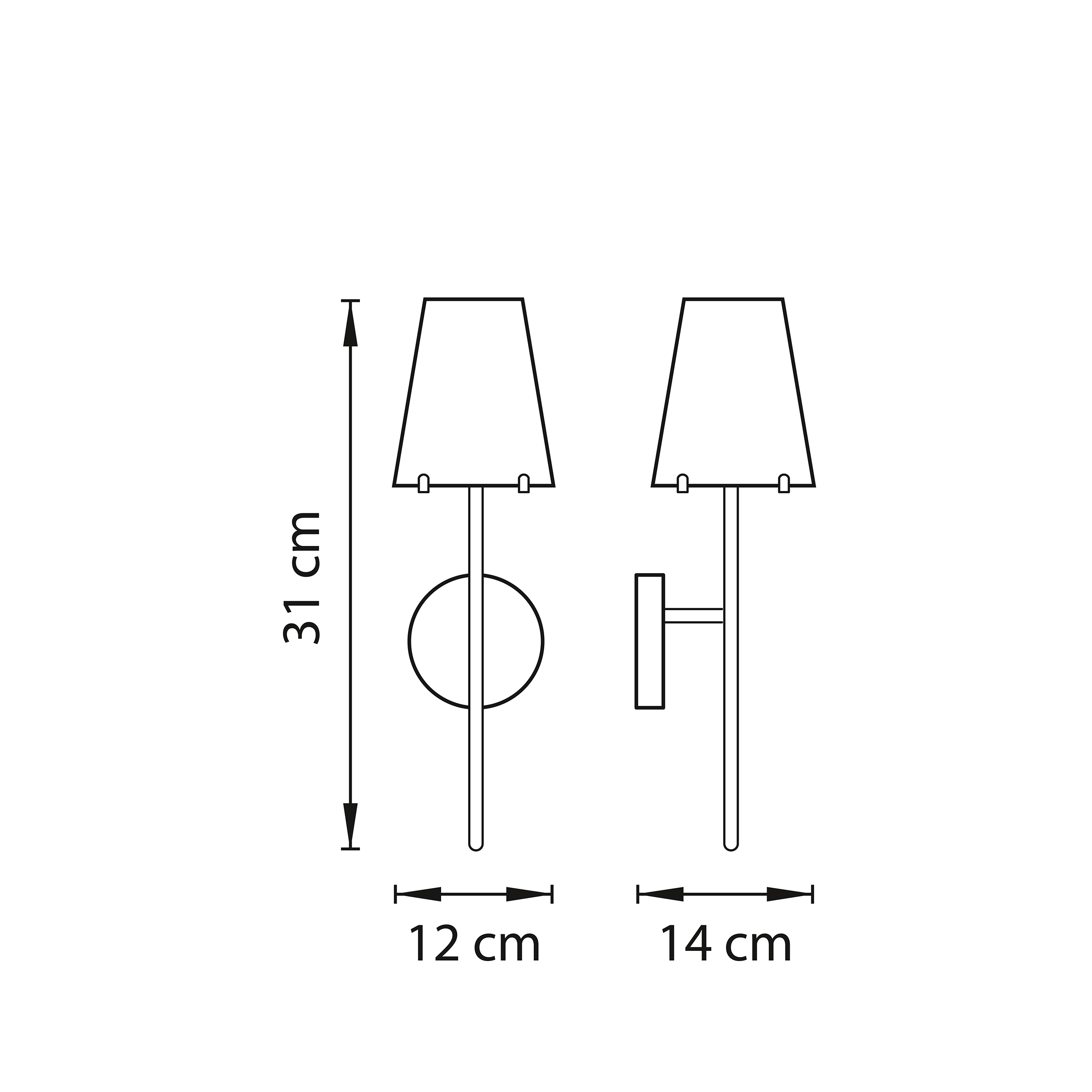 Бра LightStar Diafano 758614_LS