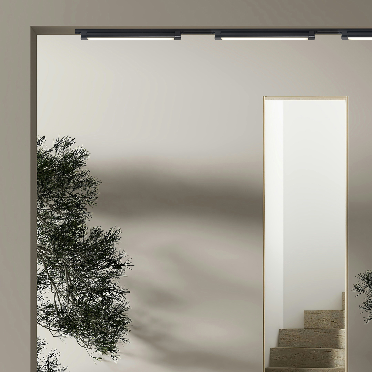 Трековый светильник однофазный Crystal Lux CLT 0.31 010 40W BL M4000К_CR