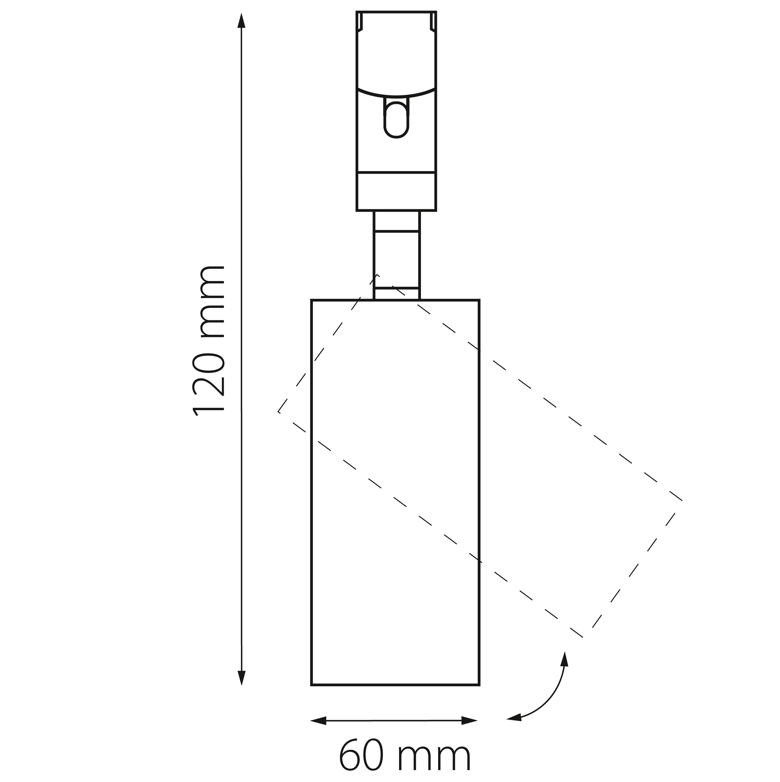 Трековый светильник Due Lightstar 207337_LS