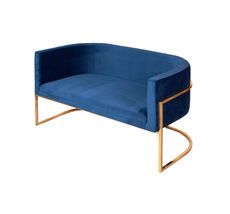 Диван ArtHomeDecor Woodstock ID-332 GL Blue