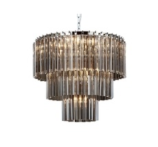 Подвесная люстра NewPort 8708+17/C fume_NP