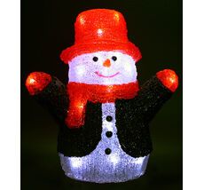 Светодиодный Снеговик 27см Белый 24В, 24 LED, IP54 AS24-2WP