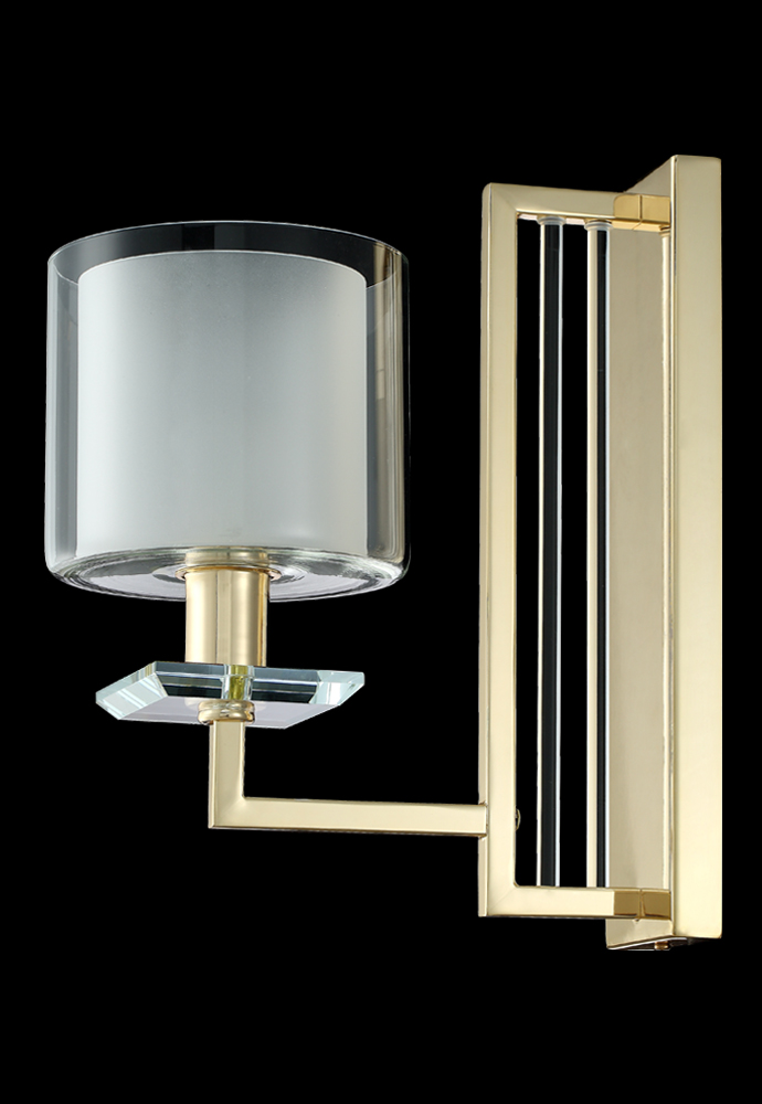 Бра Crystallux NICOLAS NICOLAS AP1 GOLD/WHITE_CR