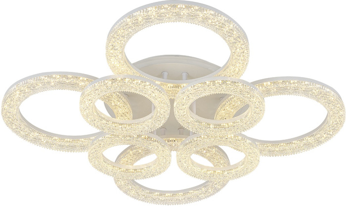 Потолочная люстра (+ночной режим) светодиодная Escada 10296/8LED BL_ESC