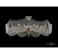 Хрустальная люстра Bohemia Ivele Crystal 7709 77091/16+3/Ni Clear/1E_BI