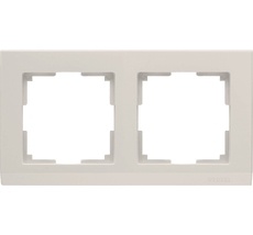 Рамка на 2 поста Stark WL04-Frame-02-ivory a050920_WR