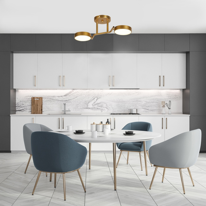 Потолочная люстра светодиодная Escada 10273/2LED_ESC