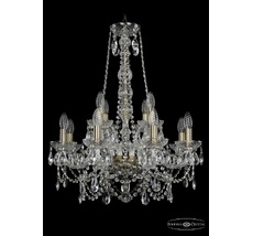 Хрустальная люстра Bohemia Ivele 1411/8+4/195/h-70 Pa_BI