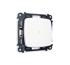 Выключатель одноклавишный проходной с подсветкой Ambrella Volt OMEGA QUANT MO122030_AMB