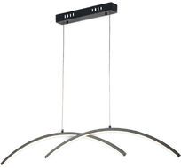 Подвесной светодиодный светильник с ПДУ Escada 10212/S LED Black_ESC